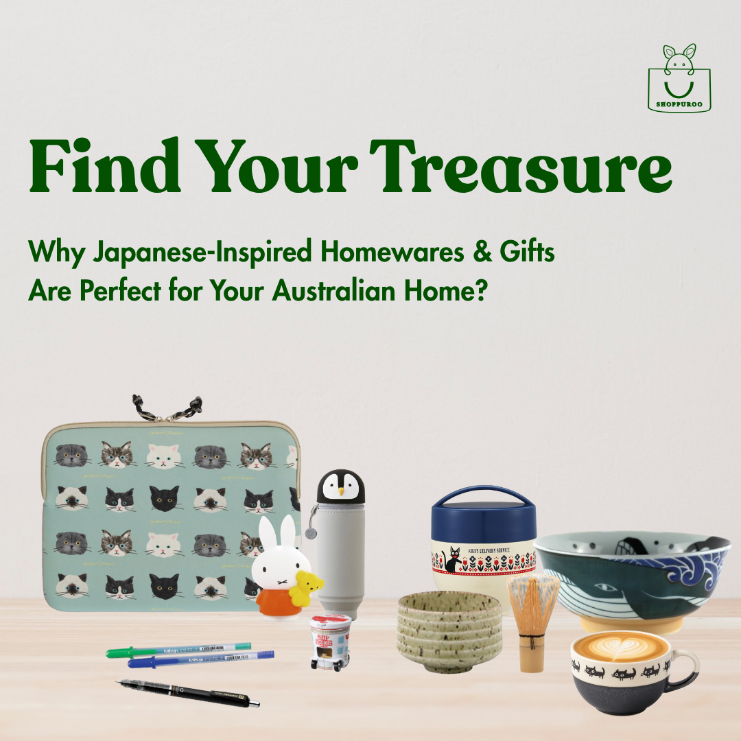 Find Your Treasure: Why Japanese-Inspired Homewares & Gifts Are Perfect for Your Australian Home