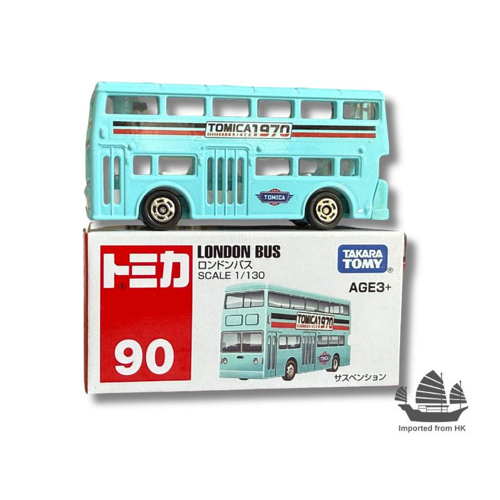 Tomica No.90 London Bus - Sky Blue Asia Exclusive Edition