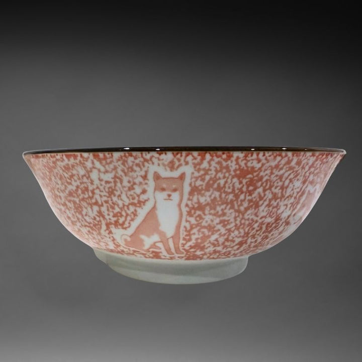 MINO-YAKI SHIBA DOG X KYOTO RAMEN BOWL 19.4 cm
