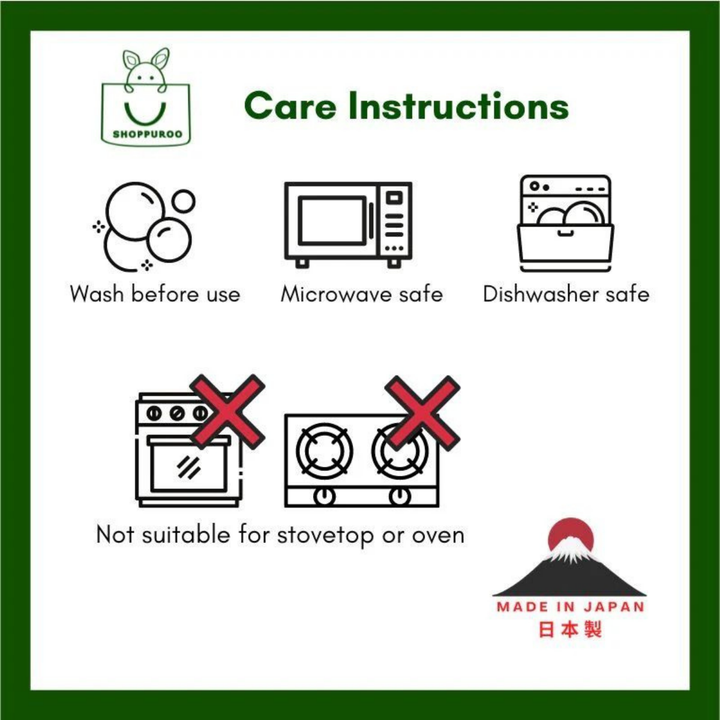 Care instructions for a product with icons and text on a white background