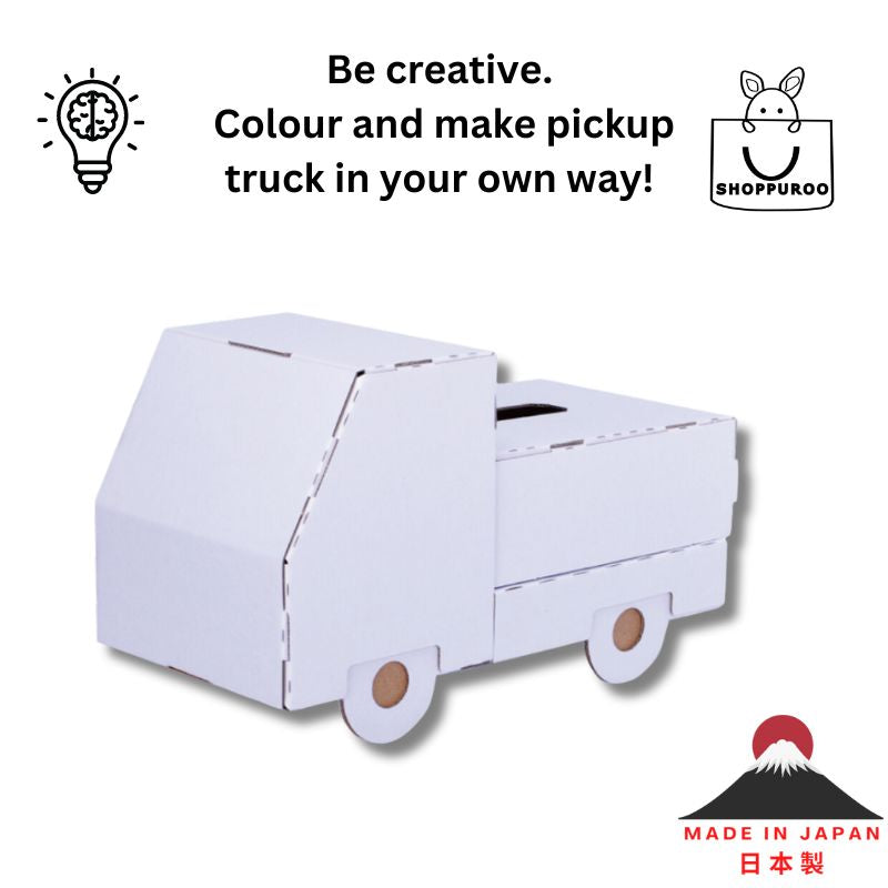 DIY Pickup Truck Creative Art Kit (Made in Japan)