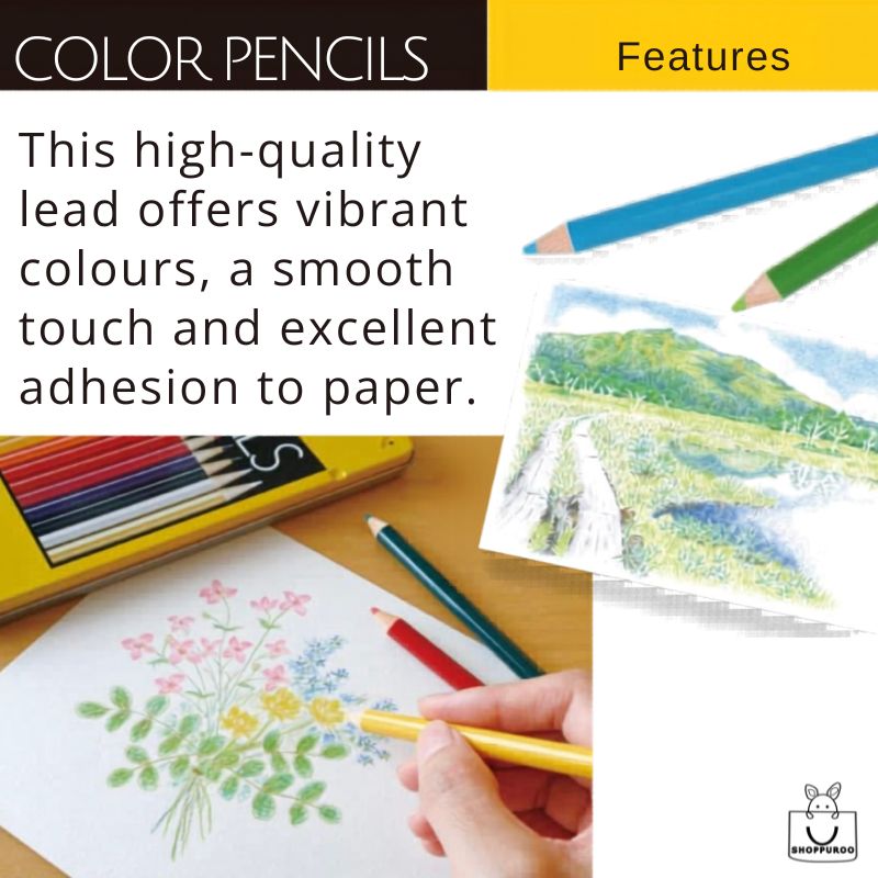 Tombow 24 Color Pencils — Portable Roll Case Edition