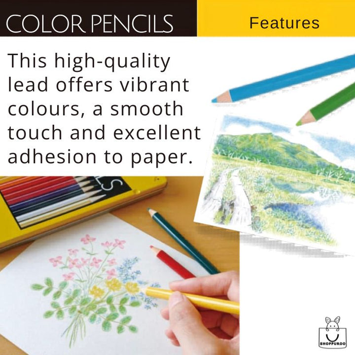 Tombow 24 Color Pencils — Portable Roll Case Edition