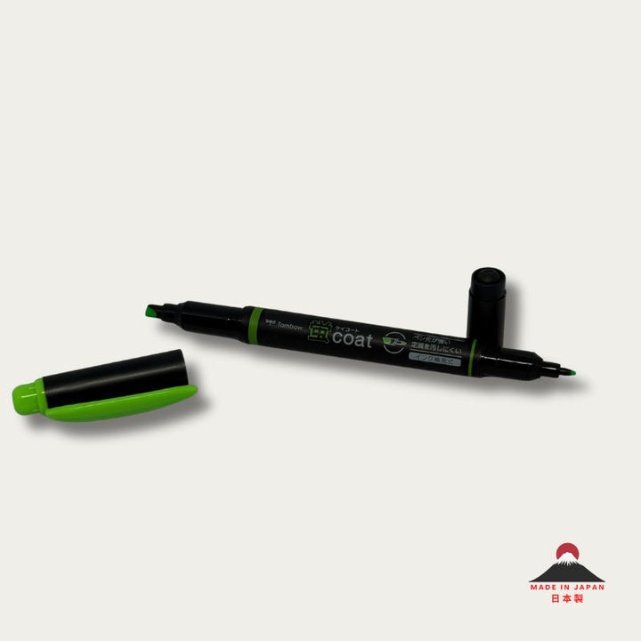 Tombow Kei Coat Double-sided Highlighter - Green  (Made in Japan)