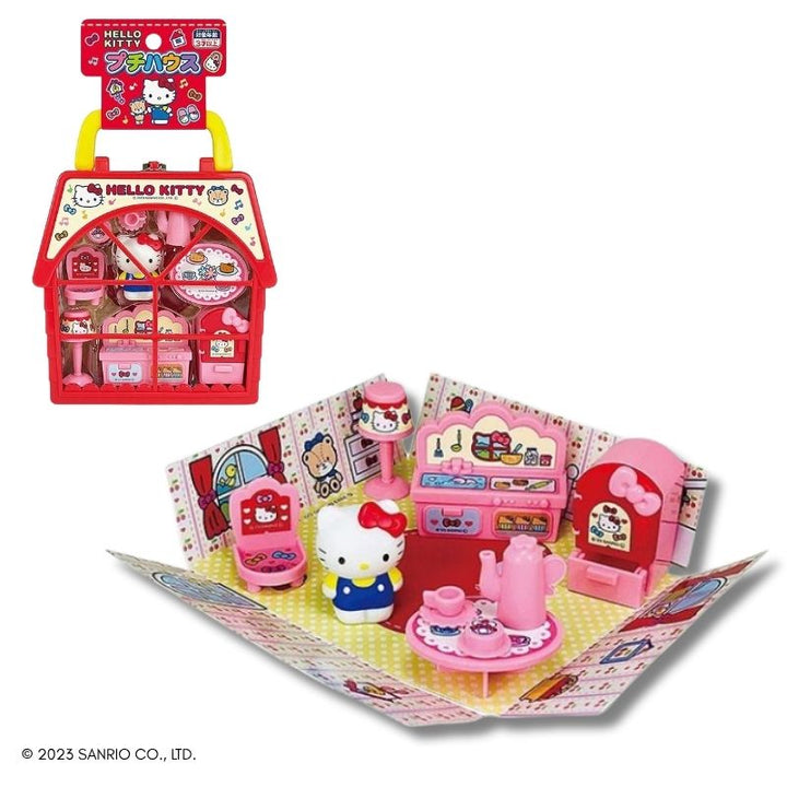 Hello Kitty Petit House Playset – Sanrio Mini Dollhouse