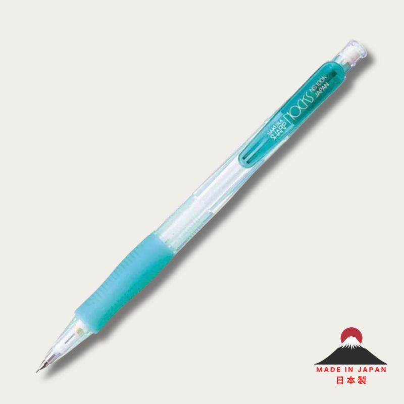 Sakura Knox Sharp 100K mechanical pencil, green, 0.5mm, Made in Japan — SHOPPUROO
