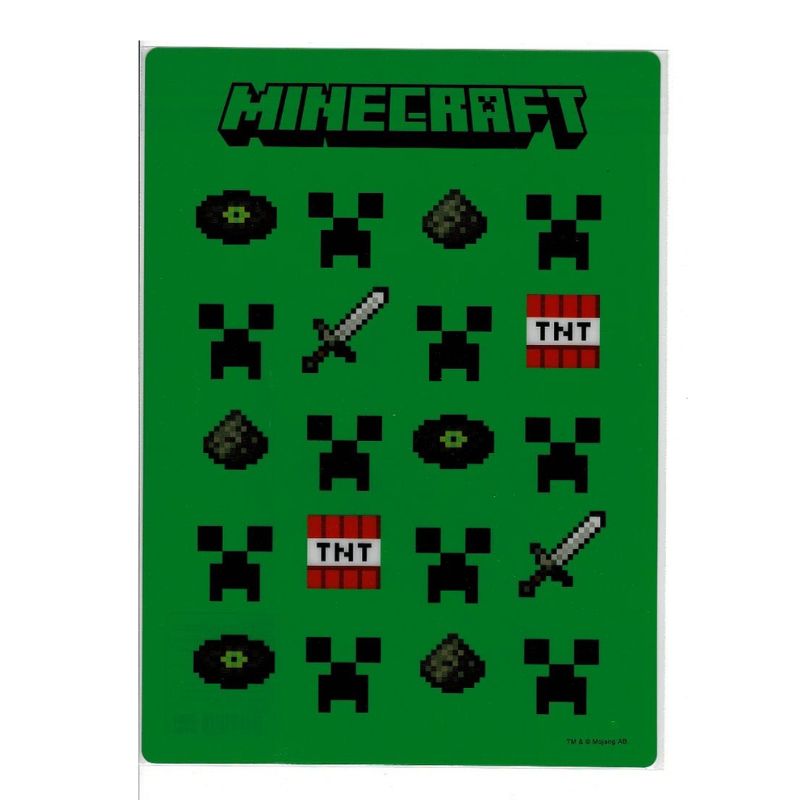 Minecraft Creeper - B5 size Writing Mat Underlay (Made in Japan ...