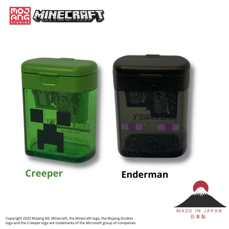 Minecraft Double Pencil Sharpener (Made in Japan) – SHOPPUROO™