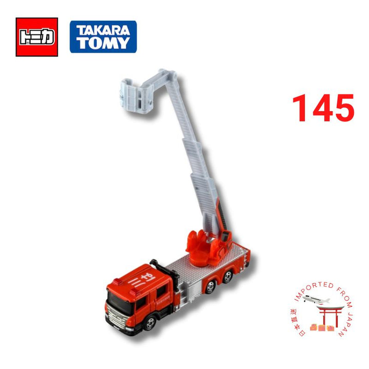 TOMICA No.145 NAGOYA CITY FIRE BUREAU LADDER TRUCK