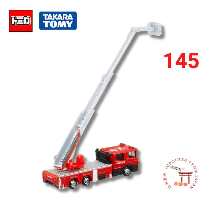 TOMICA No.145 NAGOYA CITY FIRE BUREAU LADDER TRUCK