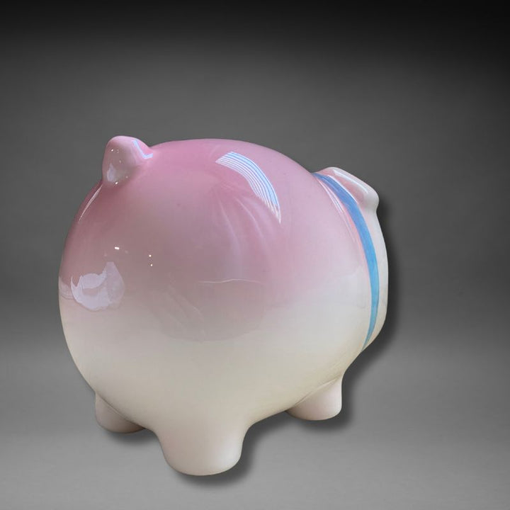 Vintage-Inspired Ceramic Piggy Bank (Made in Japan)